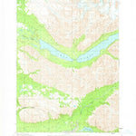 United States Geological Survey Lake Clark C-3, AK (1954, 63360-Scale) digital map