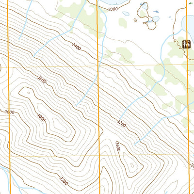 United States Geological Survey Lake Clark C-3 NW, AK (2020, 25000-Scale) digital map