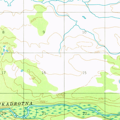 United States Geological Survey Lake Clark C-6, AK (1954, 63360-Scale) digital map