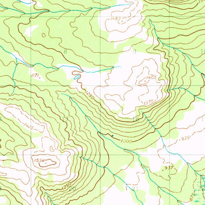 United States Geological Survey Lake Clark C-7, AK (1954, 63360-Scale) digital map