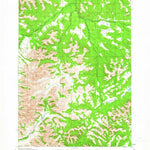 United States Geological Survey Lake Clark C-8, AK (1954, 63360-Scale) digital map