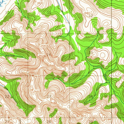 United States Geological Survey Lake Clark C-8, AK (1954, 63360-Scale) digital map