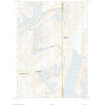 United States Geological Survey Lake Clark D-2 NE, AK (2018, 25000-Scale) digital map