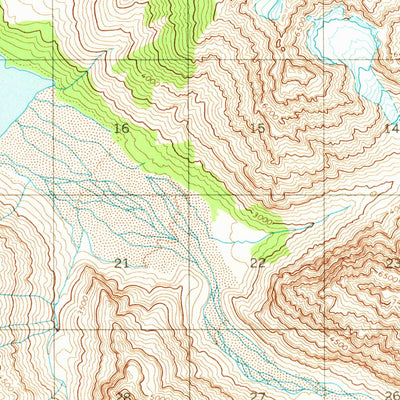 United States Geological Survey Lake Clark D-3, AK (1954, 63360-Scale) digital map