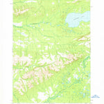 United States Geological Survey Lake Clark D-6, AK (1954, 63360-Scale) digital map