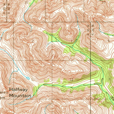 United States Geological Survey Lake Clark D-7, AK (1954, 63360-Scale) digital map