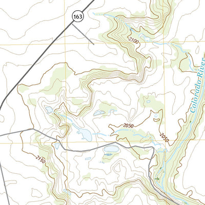 United States Geological Survey Lake Colorado City, TX (2022, 24000-Scale) digital map