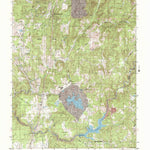 United States Geological Survey Lake Combie, CA (1998, 24000-Scale) digital map