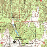 United States Geological Survey Lake Combie, CA (1998, 24000-Scale) digital map