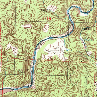 United States Geological Survey Lake Combie, CA (1998, 24000-Scale) digital map