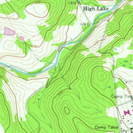 United States Geological Survey Lake Como, PA-NY (1968, 24000-Scale) digital map