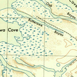 United States Geological Survey Lake Como, TX (1943, 25000-Scale) digital map