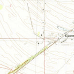 United States Geological Survey Lake Cormorant, MS-TN-AR (1982, 24000-Scale) digital map