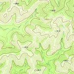 United States Geological Survey Lake Creek, TX (1971, 24000-Scale) digital map
