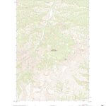United States Geological Survey Lake Creek, WY (2021, 24000-Scale) digital map