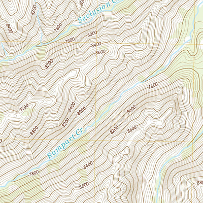 United States Geological Survey Lake Creek, WY (2021, 24000-Scale) digital map