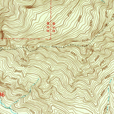 United States Geological Survey Lake Crescent, WA (1950, 24000-Scale) digital map
