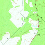 United States Geological Survey Lake Cypress, GA (1972, 24000-Scale) digital map