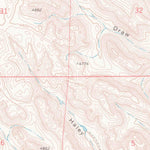 United States Geological Survey Lake De Smet East, WY (1970, 24000-Scale) digital map