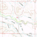 United States Geological Survey Lake De Smet West, WY (1967, 24000-Scale) digital map