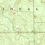 United States Geological Survey Lake Delancy, FL (1970, 24000-Scale) digital map