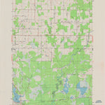 United States Geological Survey Lake Dexter, WI (1984, 24000-Scale) digital map
