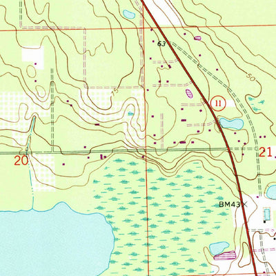 United States Geological Survey Lake Dias, FL (1971, 24000-Scale) digital map