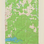 United States Geological Survey Lake Eau Claire East, WI (1979, 24000-Scale) digital map