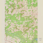 United States Geological Survey Lake Eau Claire West, WI (1979, 24000-Scale) digital map