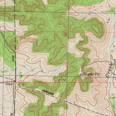 United States Geological Survey Lake Eau Claire West, WI (1979, 24000-Scale) digital map