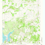 United States Geological Survey Lake Eddleman, TX (1964, 24000-Scale) digital map