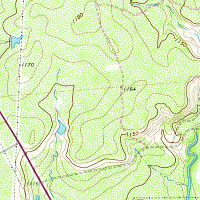United States Geological Survey Lake Eddleman, TX (1964, 24000-Scale) digital map