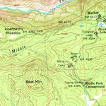 United States Geological Survey Lake Eleanor, CA (1956, 62500-Scale) digital map