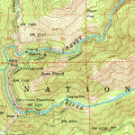 United States Geological Survey Lake Eleanor, CA (1956, 62500-Scale) digital map