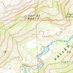 United States Geological Survey Lake Eleanor, CA (1992, 24000-Scale) digital map