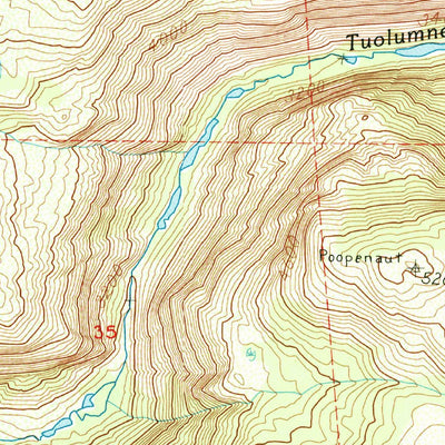 United States Geological Survey Lake Eleanor, CA (1992, 24000-Scale) digital map