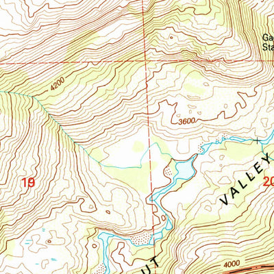 United States Geological Survey Lake Eleanor, CA (2001, 24000-Scale) digital map