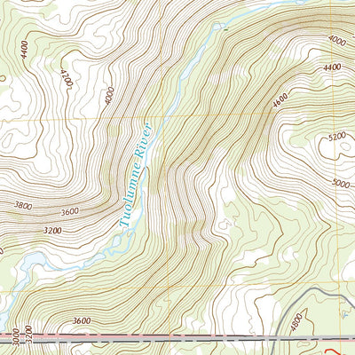 United States Geological Survey Lake Eleanor, CA (2021, 24000-Scale) digital map