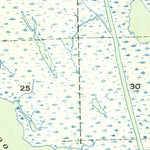 United States Geological Survey Lake Eloi, LA (1954, 31680-Scale) digital map