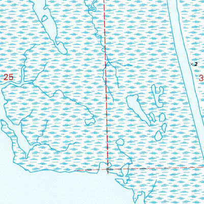 United States Geological Survey Lake Eloi, LA (1994, 24000-Scale) digital map