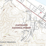 United States Geological Survey Lake Elsinore, CA (2022, 24000-Scale) digital map