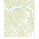 United States Geological Survey Lake Eucha East, OK (2022, 24000-Scale) digital map