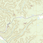 United States Geological Survey Lake Eucha East, OK (2022, 24000-Scale) digital map