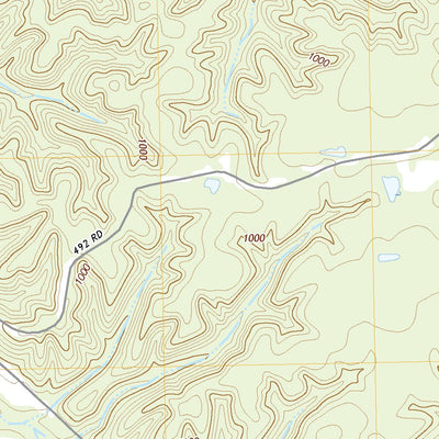 United States Geological Survey Lake Eucha East, OK (2022, 24000-Scale) digital map