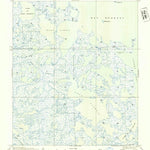 United States Geological Survey Lake Eugenie, LA (1954, 31680-Scale) digital map