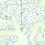 United States Geological Survey Lake Eugenie, LA (1954, 31680-Scale) digital map