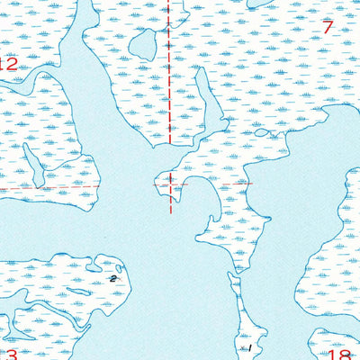 United States Geological Survey Lake Eugenie, LA (1955, 24000-Scale) digital map