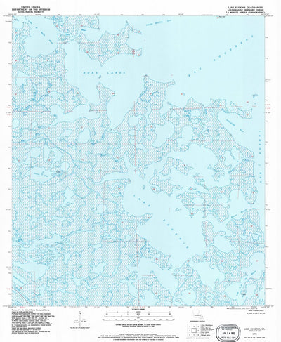 United States Geological Survey Lake Eugenie, LA (1994, 24000-Scale) digital map