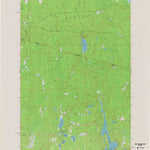 United States Geological Survey Lake Evelyn, WI-MI (1973, 24000-Scale) digital map