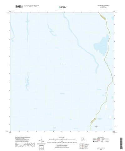 United States Geological Survey Lake Felicity, LA (2020, 24000-Scale) digital map